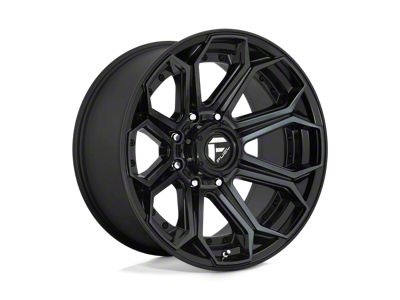 Fuel Wheels Siege Gloss Machined Double Dark Tint 8-Lug Wheel; 22x10; -18mm Offset (08-10 F-250 Super Duty)