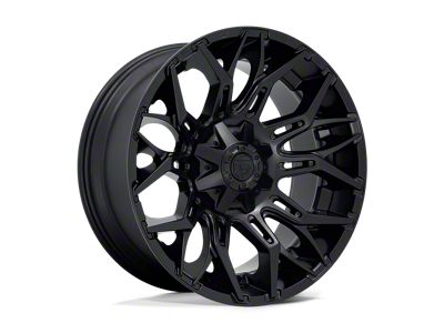 Fuel Wheels Twitch Blackout 8-Lug Wheel; 22x10; -18mm Offset (08-10 F-250 Super Duty)