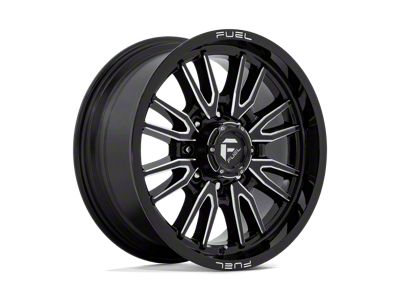 Fuel Wheels Clash Gloss Black Milled 8-Lug Wheel; 20x9; 20mm Offset (08-10 F-350 Super Duty SRW)