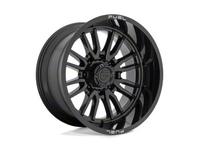Fuel Wheels Clash Gloss Black 8-Lug Wheel; 22x12; -44mm Offset (08-10 F-350 Super Duty SRW)