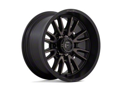 Fuel Wheels Clash Matte Black Double Dark Tint 8-Lug Wheel; 20x10; -18mm Offset (08-10 F-350 Super Duty SRW)