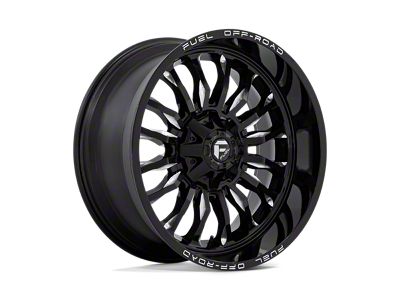 Fuel Wheels Arc Gloss Black Milled 6-Lug Wheel; 22x10; -18mm Offset (09-14 F-150)
