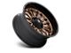 Fuel Wheels Arc Platinum Bronze with Black Lip 6-Lug Wheel; 22x10; -18mm Offset (09-14 F-150)