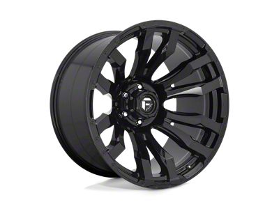 Fuel Wheels Blitz Gloss Black 6-Lug Wheel; 22x12; -44mm Offset (09-14 F-150)