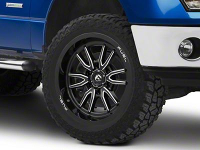 Fuel Wheels Clash Gloss Black Milled 6-Lug Wheel; 24x12; -44mm Offset (09-14 F-150)