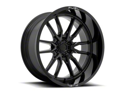 Fuel Wheels Clash Gloss Black 6-Lug Wheel; 24x12; -44mm Offset (09-14 F-150)