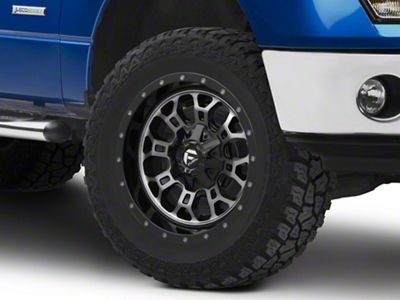 Fuel Wheels Crush Gloss Machined Double Dark Tint 6-Lug Wheel; 20x9; 19mm Offset (09-14 F-150)