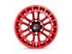 Fuel Wheels Heater Candy Red Machined 6-Lug Wheel; 17x9; -12mm Offset (09-14 F-150)