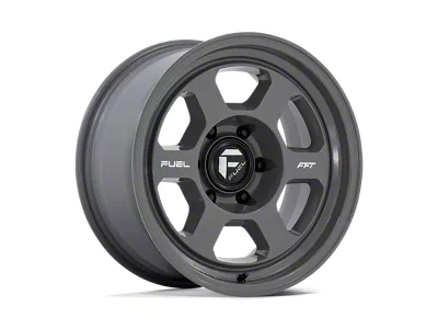 Fuel Wheels Hype Battleship Gray 6-Lug Wheel; 17x8.5; 10mm Offset (09-14 F-150)