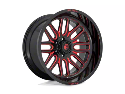 Fuel Wheels Ignite Gloss Black with Red Tinted Clear 6-Lug Wheel; 22x12; -43mm Offset (09-14 F-150)