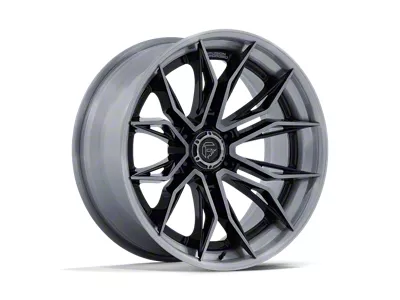 Fuel Wheels Mutiny Gloss Black Brushed Dark Tint 6-Lug Wheel; 20x10; -18mm Offset (09-14 F-150)