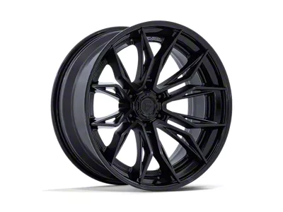 Fuel Wheels Mutiny Matte Black with Gloss Black Lip 6-Lug Wheel; 20x10; -18mm Offset (09-14 F-150)