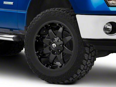 Fuel Wheels Octane Matte Black 6-Lug Wheel; 20x9; -12mm Offset (09-14 F-150)