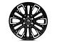 Fuel Wheels Rebar Gloss Black Milled 6-Lug Wheel; 20x9; 1mm Offset (09-14 F-150)