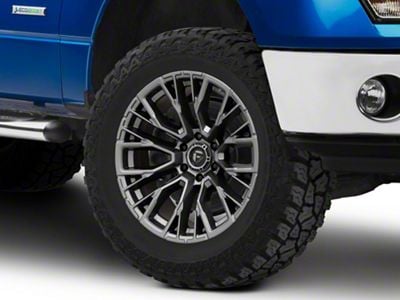 Fuel Wheels Rebar Matte Gunmetal 6-Lug Wheel; 20x10; -18mm Offset (09-14 F-150)