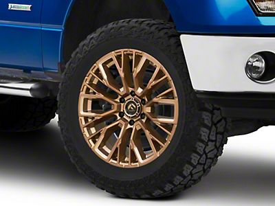 KMC F-150 Technic Matte Bronze 6-Lug Wheel; 20x9; 18mm Offset 