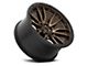 Fuel Wheels Rebel Matte Bronze with Black Bead Ring 6-Lug Wheel; 18x9; 20mm Offset (09-14 F-150)