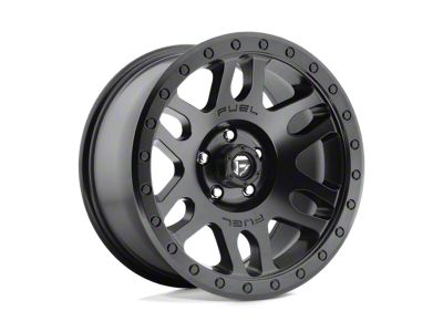 Fuel Wheels Recoil Matte Black 6-Lug Wheel; 20x9; 1mm Offset (09-14 F-150)