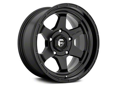 Fuel Wheels Shok Matte Black 6-Lug Wheel; 20x9; 20mm Offset (09-14 F-150)
