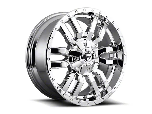 Fuel Wheels Sledge Chrome 6-Lug Wheel; 20x9; 20mm Offset (09-14 F-150)