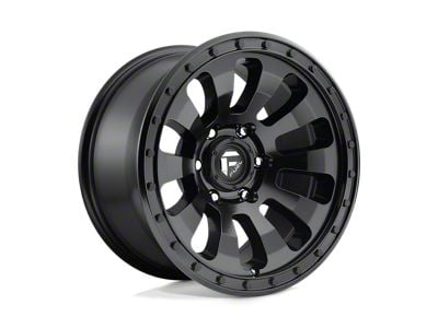 Fuel Wheels Tactic Matte Black 6-Lug Wheel; 18x9; 1mm Offset (09-14 F-150)