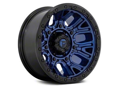 Fuel Wheels Traction Dark Blue with Black Ring 6-Lug Wheel; 20x10; -18mm Offset (09-14 F-150)
