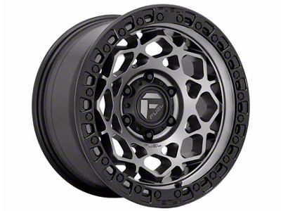 Fuel Wheels Unit Gunmetal with Matte Black Ring 6-Lug Wheel; 17x9; -12mm Offset (09-14 F-150)