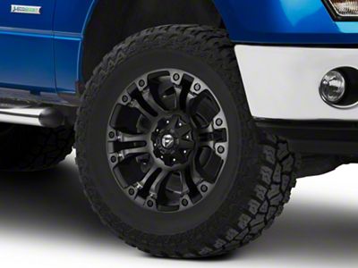 Fuel Wheels Vapor Matte Black Double Dark Tint 6-Lug Wheel; 18x9; 19mm Offset (09-14 F-150)