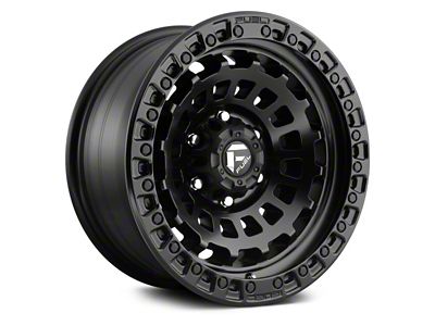 Fuel Wheels Zephyr Matte Black 6-Lug Wheel; 18x9; -12mm Offset (09-14 F-150)