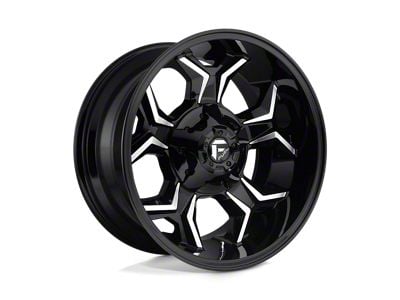 Fuel Wheels Avenger Gloss Black Milled 5-Lug Wheel; 20x9; 20mm Offset (09-18 RAM 1500)