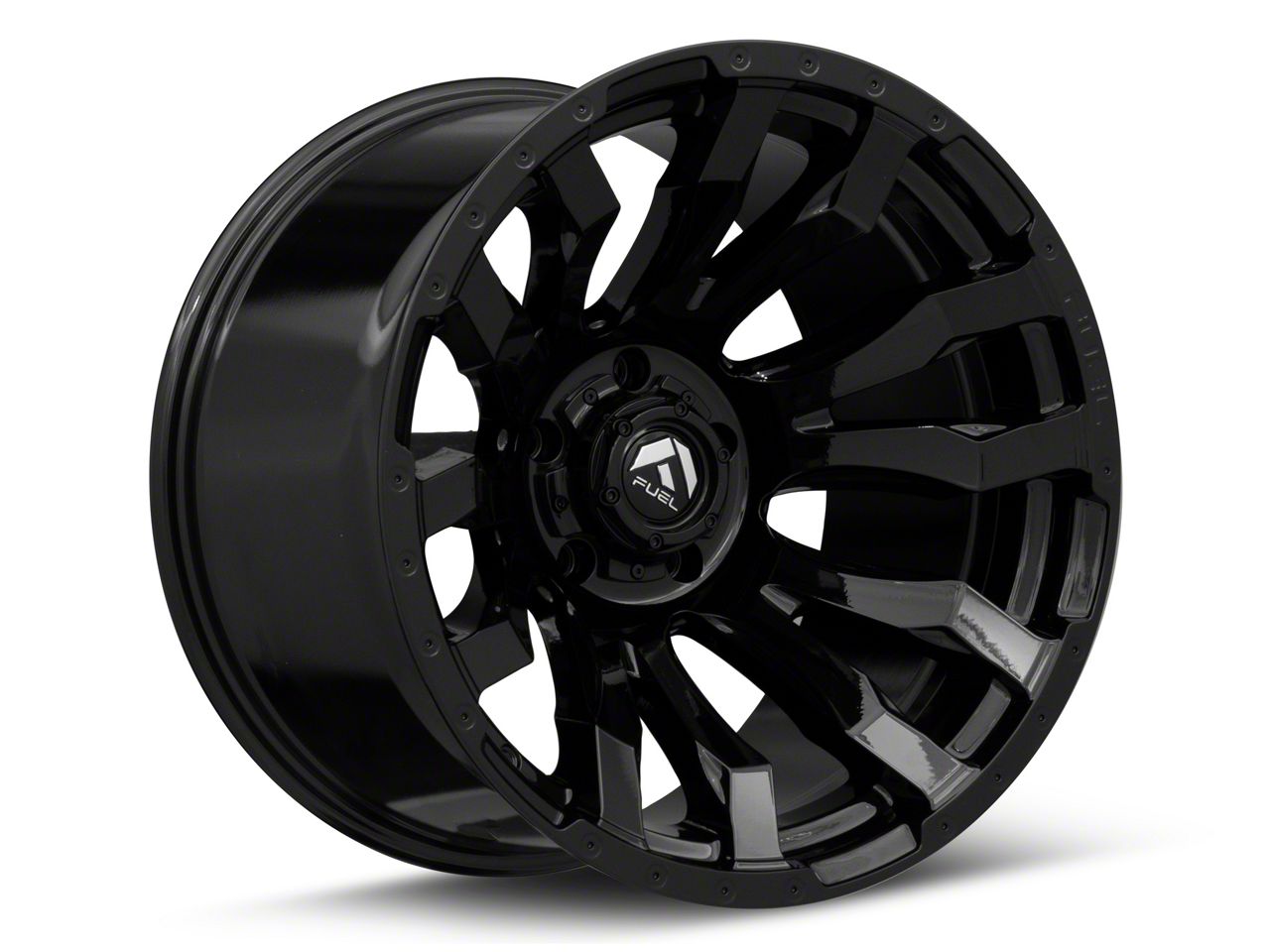 Fuel Wheels RAM 1500 Blitz Gloss Black 5-Lug Wheel; 20x9