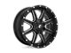 Fuel Wheels Maverick Gloss Black Milled 5-Lug Wheel; 22x10; 10mm Offset (09-18 RAM 1500)