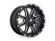 Fuel Wheels Maverick Matte Black Milled 5-Lug Wheel; 24x12; -44mm Offset (09-18 RAM 1500)