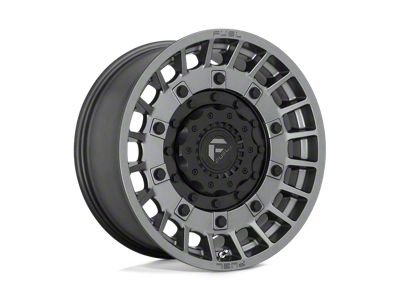 Fuel Wheels Militia Matte Anthracite and Black 5-Lug Wheel; 20x10; -18mm Offset (09-18 RAM 1500)