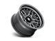 Fuel Wheels Nitro Matte Gunmetal 5-Lug Wheel; 17x9; -12mm Offset (09-18 RAM 1500)