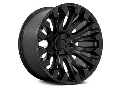 Fuel Wheels Quake Blackout 5-Lug Wheel; 20x9; 1mm Offset (09-18 RAM 1500)