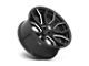 Fuel Wheels Rage Gloss Black Milled 5-Lug Wheel; 22x10; -18mm Offset (09-18 RAM 1500)