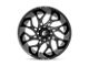 Fuel Wheels Runner Gloss Black Milled 5-Lug Wheel; 22x12; -44mm Offset (09-18 RAM 1500)