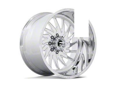 Fuel Wheels Shank Polished 5-Lug Wheel; Right Directional; 22x14; -72mm Offset (09-18 RAM 1500)