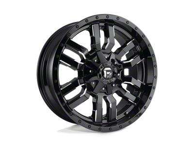 Fuel Wheels Sledge Gloss Black Milled 5-Lug Wheel; 26x14; -75mm Offset (09-18 RAM 1500)