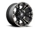 Fuel Wheels Vapor Matte Black Double Dark Tint 5-Lug Wheel; 20x9; 20mm Offset (09-18 RAM 1500)