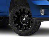 Fuel Wheels Vapor Matte Black 5-Lug Wheel; 22x10; 10mm Offset (09-18 RAM 1500)