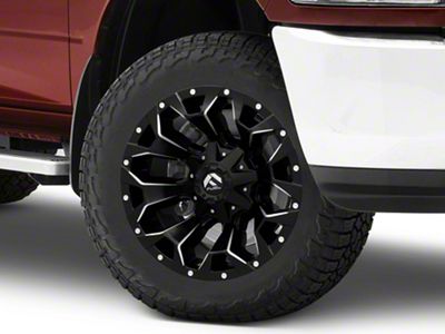 Fuel Wheels Assault Matte Black Milled 8-Lug Wheel; 20x9; 1mm Offset (10-18 RAM 2500)