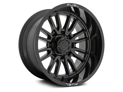 Fuel Wheels Clash Gloss Black 8-Lug Wheel; 20x9; 1mm Offset (10-18 RAM 2500)