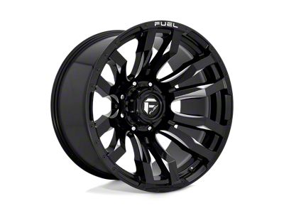 Fuel Wheels Clash Matte Black Double Dark Tint 8-Lug Wheel; 20x9; 20mm Offset (10-18 RAM 2500)