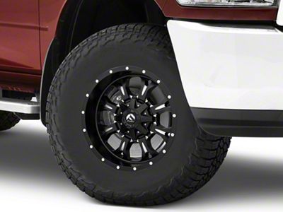 Fuel Wheels Krank Matte Black Milled 8-Lug Wheel; 17x9; 20mm Offset (10-18 RAM 2500)