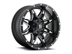 Fuel Wheels Lethal Matte Black Milled 8-Lug Wheel; 20x9; 1mm Offset (10-18 RAM 2500)
