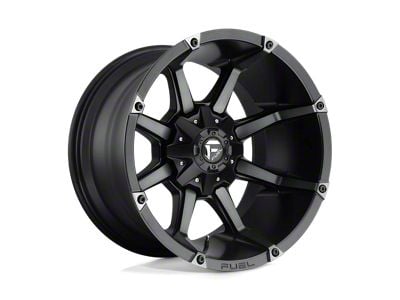 Fuel Wheels Reaction Gloss Black Milled with Red Tint 8-Lug Wheel; 22x12; -44mm Offset (10-18 RAM 2500)