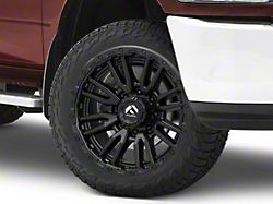 Fuel Wheels Rebel Matte Black 8-Lug Wheel; 22x10; -18mm Offset (10-18 RAM 2500)