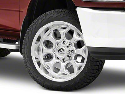 Fuel Wheels Scepter Polished Milled 8-Lug Wheel; 22x10; -18mm Offset (10-18 RAM 2500)